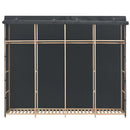 vidaXL szürke szövet ruhásszekrény 200 x 40 x 170 cm