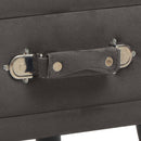 vidaXL szürke bársony éjjeliszekrény 40 x 35 x 40 cm