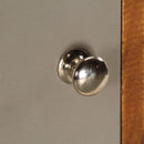 vidaXL tömör akácfa tálalószekrény 115 x 35 x 86 cm