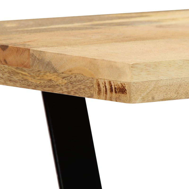 vidaXL tömör mangófa pad 110 cm