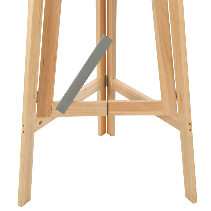 vidaXL összecsukható fenyőfa bárasztal 78 cm