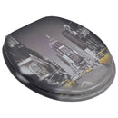 vidaXL 2 db New York mintás MDF WC ülőke