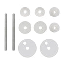 vidaXL 2 db New York mintás MDF WC ülőke