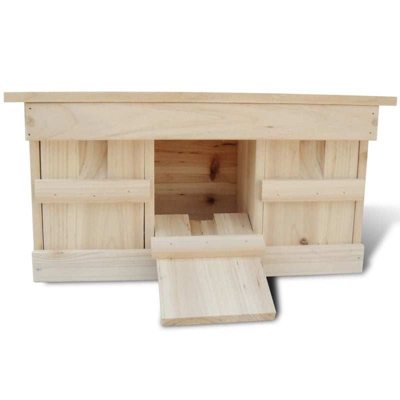 vidaXL 2 darab fa verébház 44 x 15,5 x 21,5 cm