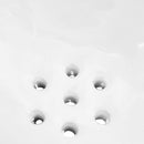 vidaXL fehér falra szerelhető kerámiapiszoár öblítőszeleppel