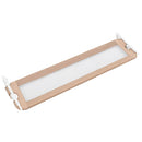 vidaXL szürkésbarna poliészter biztonsági leesésgátló 150 x 42 cm