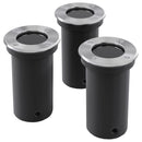 Beépített kerti lámpa 3 körkörös