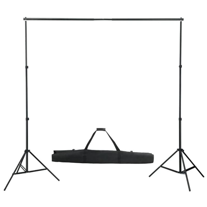 vidaXL teleszkópos háttér állványrendszer 155-300 cm