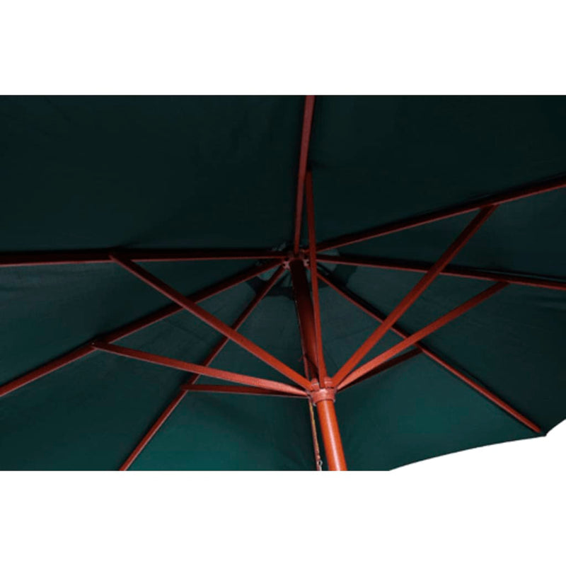 vidaXL zöld napernyő 258 cm