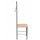 vidaXL 2 db fém szobainas szék