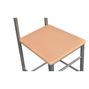 vidaXL 2 db fém szobainas szék