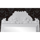 vidaXL MDF pipereasztal négyszögletes dönthető tükörrel