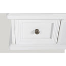 vidaXL MDF pipereasztal négyszögletes dönthető tükörrel