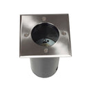 vidaXL 12 db négyzet alakú kültéri talajba építhető lámpa