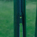 vidaXL melegház 4 polccal