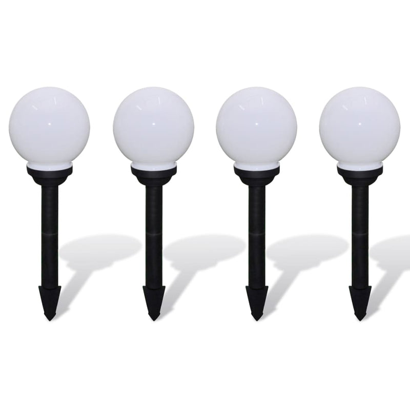 vidaXL 4 db kültéri tüske ösvény LED-es lámpa 15 cm