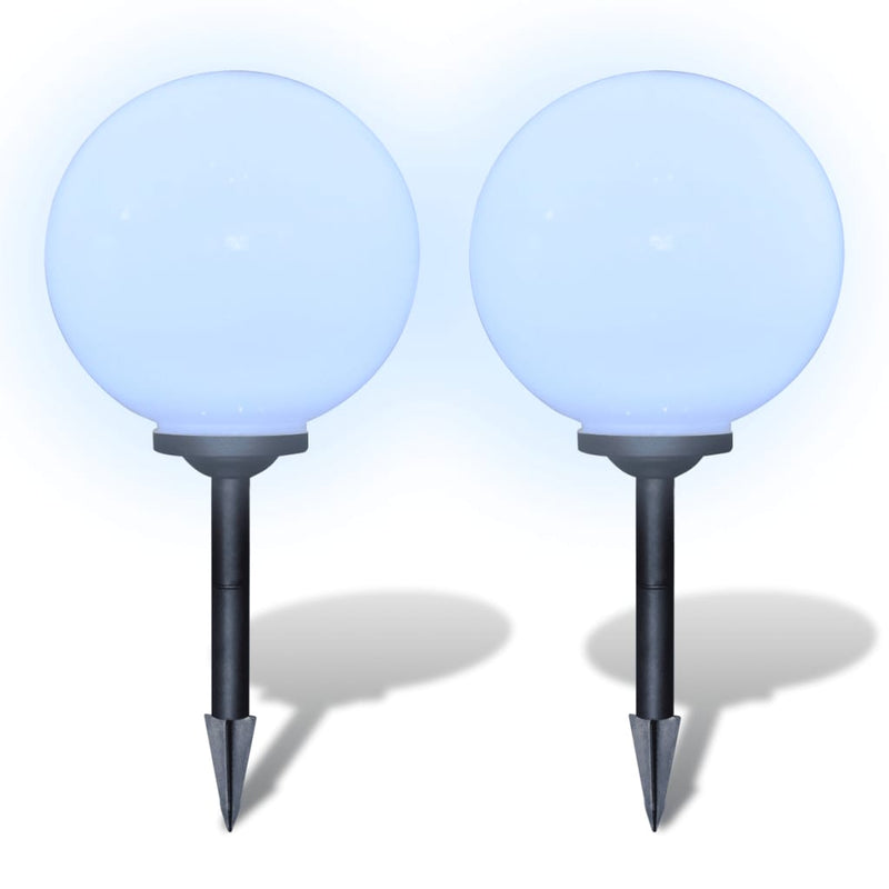 vidaXL 2 db kültéri tüske ösvény LED-es lámpa 30 cm
