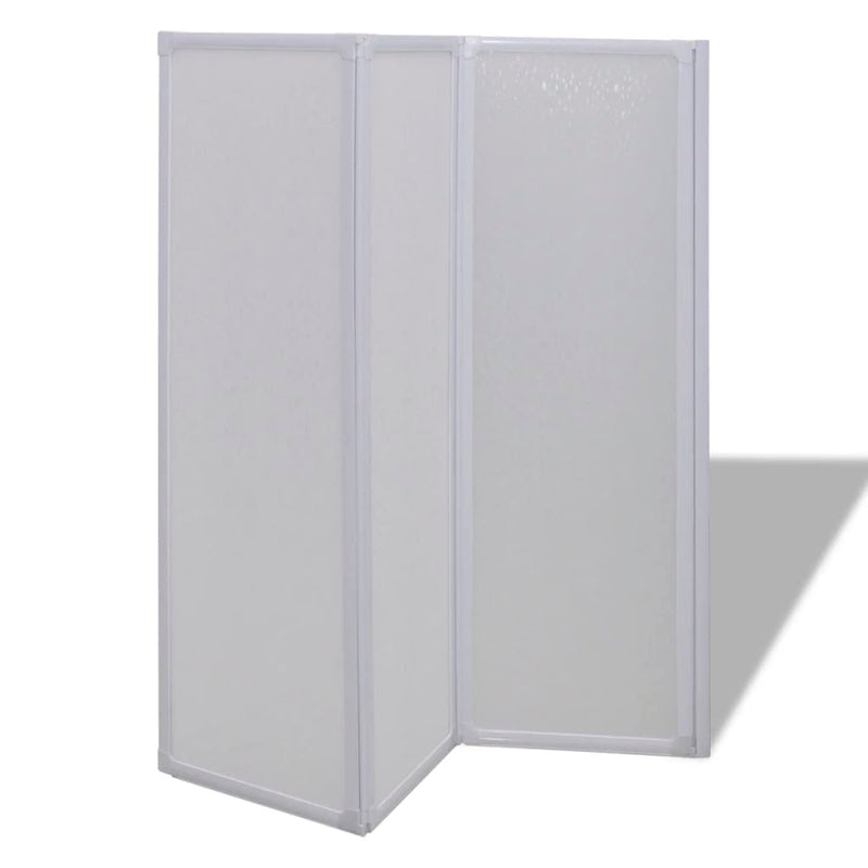 ZuhanyFal Kádparaván 141 x 132 cm 3 Panel Összehajtható