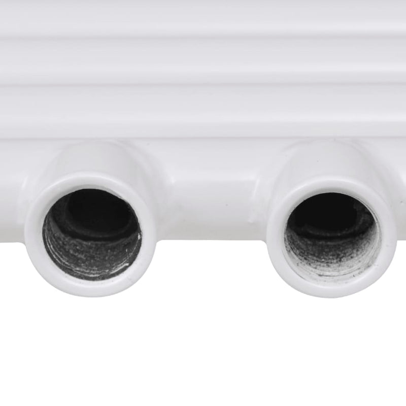 Fürdőszobai egyenes törölközőradiátor központi fűtéssel 600 x 1160 mm