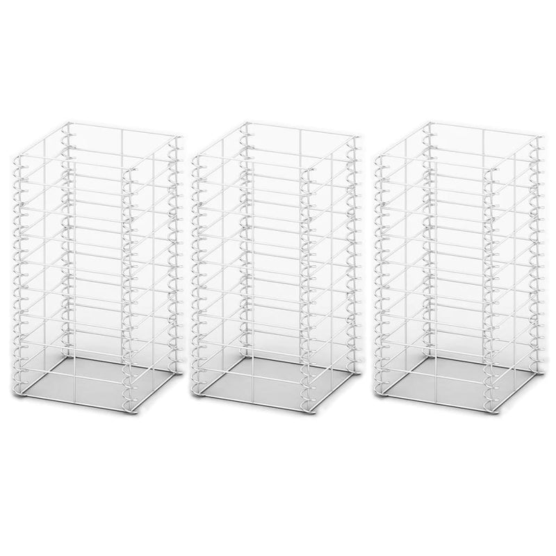 vidaXL  3 db gabion kosár horganyzott drótból 25 x 25 x 50 cm