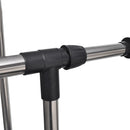 2 db Ruhatároló Állvány Szett Állítható 2 Akasztók