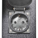 Fekete Kert Csatlakozó Oszlop