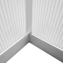 vidaXL megerősített alumínium melegház alapkerettel 4,6 m²