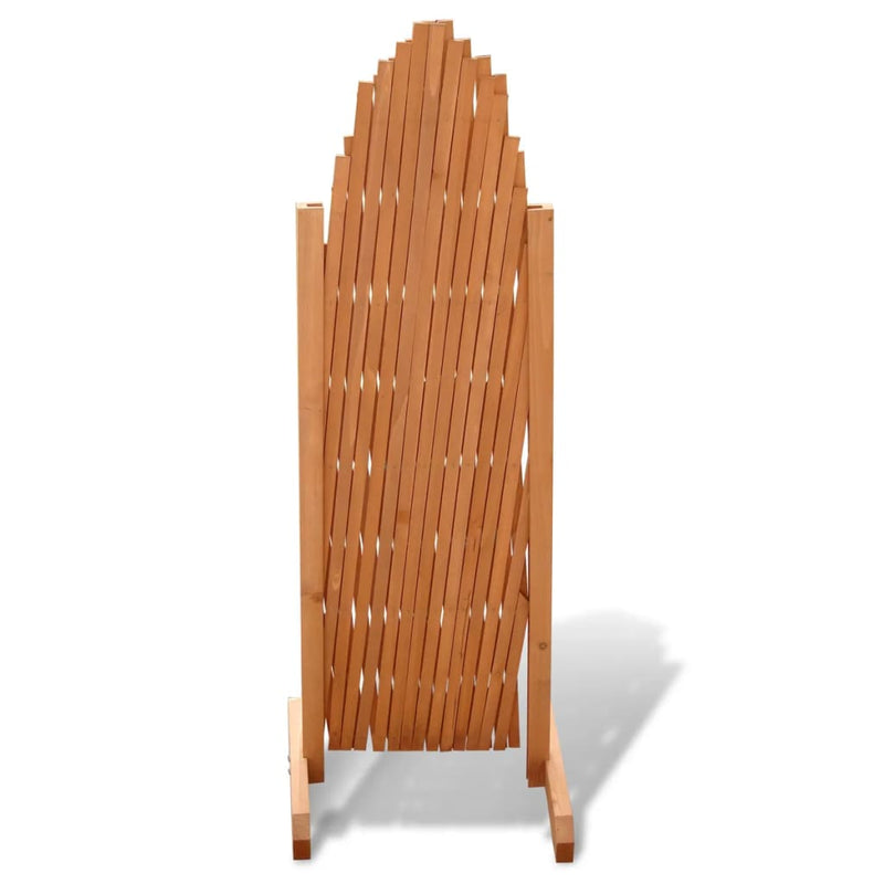 vidaXL tömör fa rácsos kerítés 180 x 100 cm