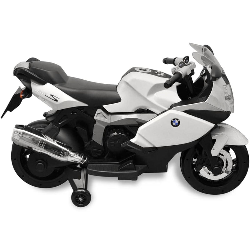 Elektromos BMW 283 gyerek motorkerékpár 6 V fehér