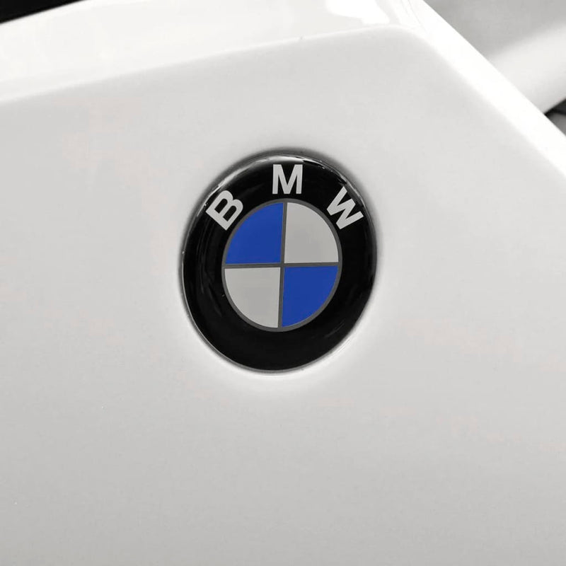 Elektromos BMW 283 gyerek motorkerékpár 6 V fehér