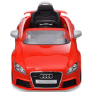 Audi TT RS Elektromos kisautó távirányítóval piros