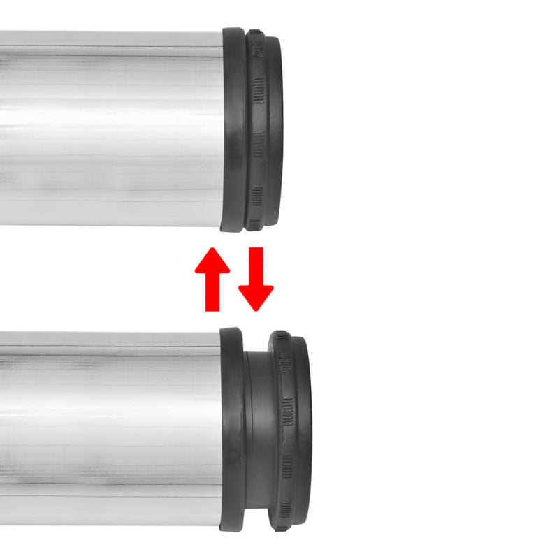 4 db állítható magasságú csiszolt nikkel asztalláb 710 mm