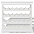 vidaXL fehér Abreu borszekrény