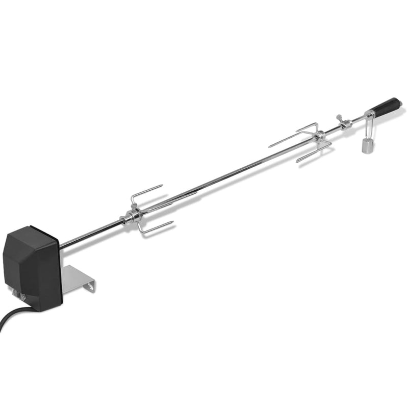 vidaXL BBQ forgónyárs motorral acél 1000 mm