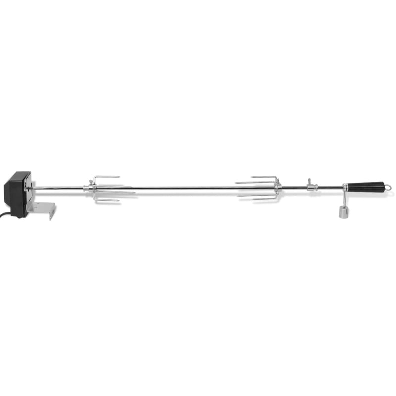 vidaXL BBQ forgónyárs motorral acél 1000 mm