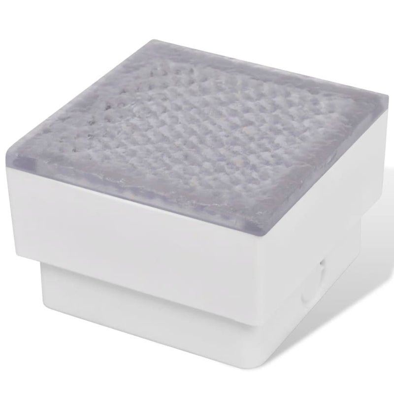 vidaXL 6 db beépíthető LED fény 100 x 100 x 68 mm