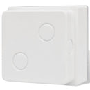 vidaXL 6 db beépíthető LED fény 100 x 100 x 68 mm