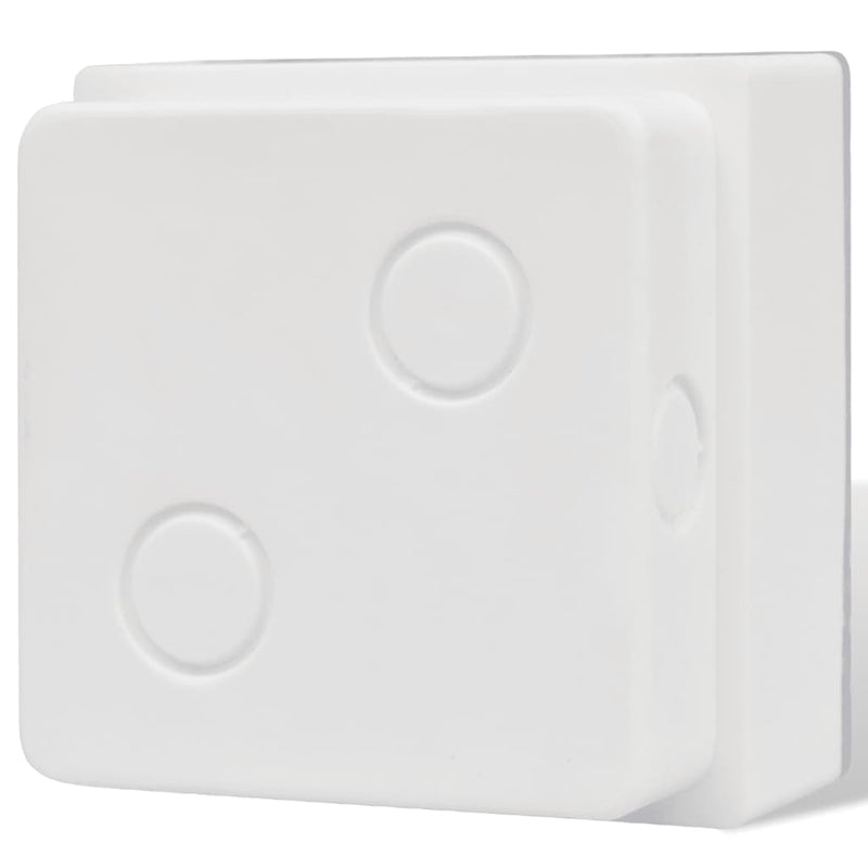 vidaXL 6 db beépíthető LED fény 100 x 100 x 68 mm