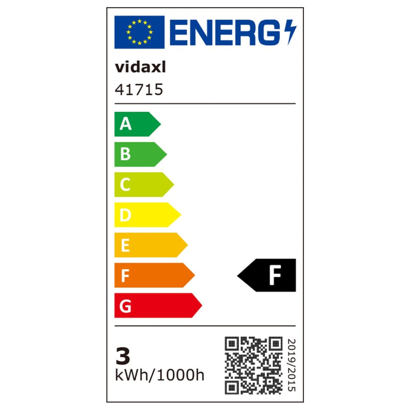 vidaXL 12 db beépíthető LED fény 100 x 100 x 68 mm