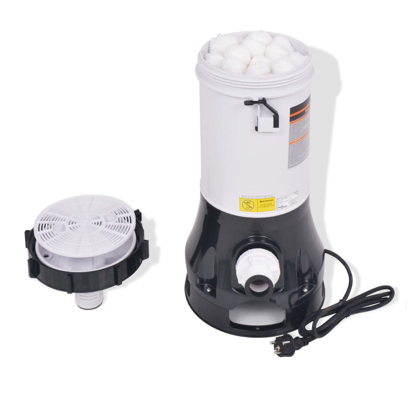 vidaXL medence szűrőszivattyú 185 W, 4,4 m³/h
