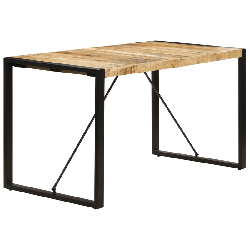 vidaXL tömör mangófa étkezőasztal 140 x 70 x 75 cm