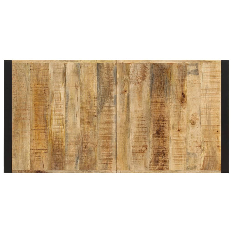 vidaXL tömör mangófa étkezőasztal 140 x 70 x 75 cm