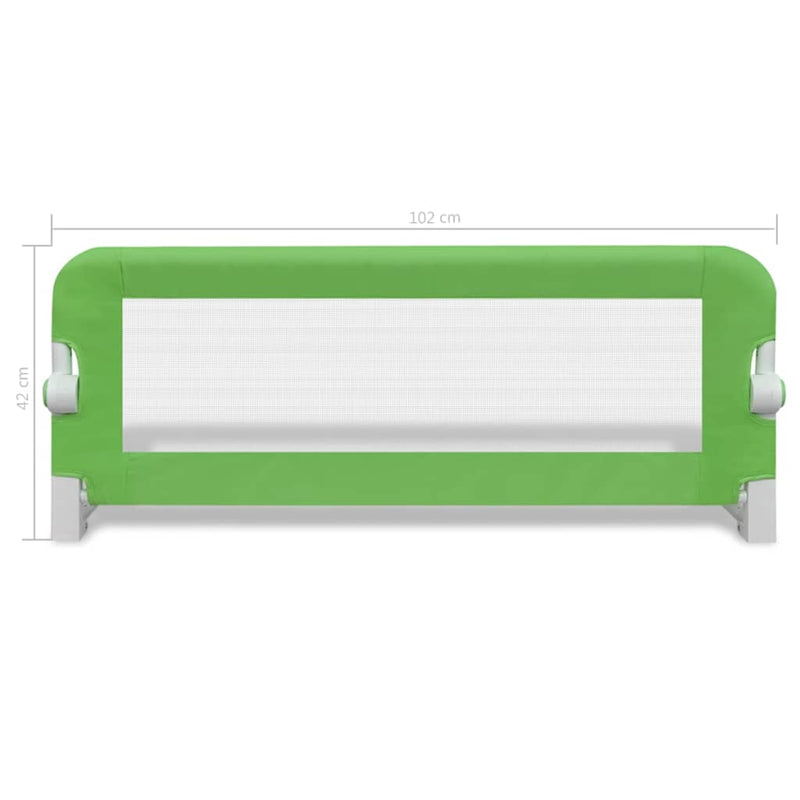 vidaXL 2 db zöld biztonsági leesésgátló 102 x 42 cm