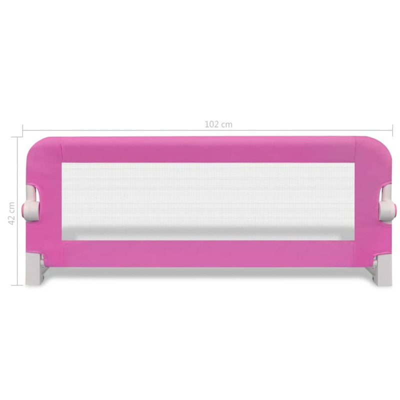 vidaXL 2 db rózsaszín biztonsági leesésgátló 102 x 42 cm