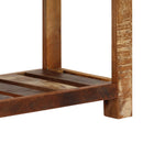 vidaXL tömör újrahasznosított fa tálalószekrény 120 x 30 x 75 cm