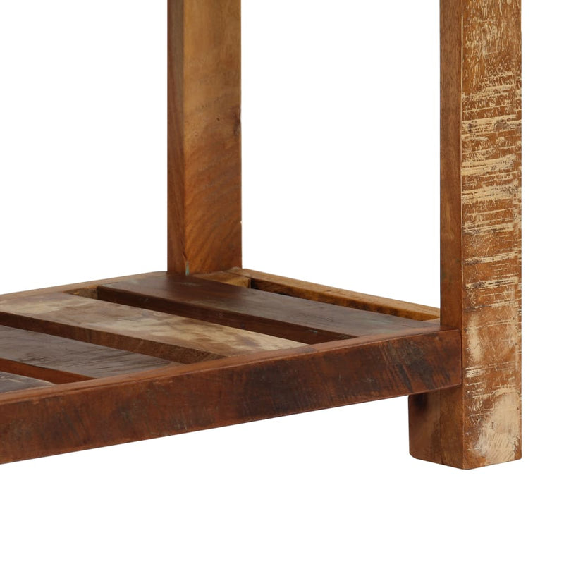 vidaXL tömör újrahasznosított fa tálalószekrény 120 x 30 x 75 cm