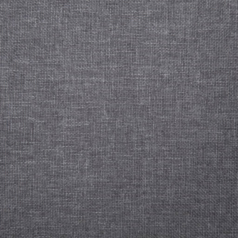 vidaXL világosszürke poliészter pad tárolórekesszel 116 cm