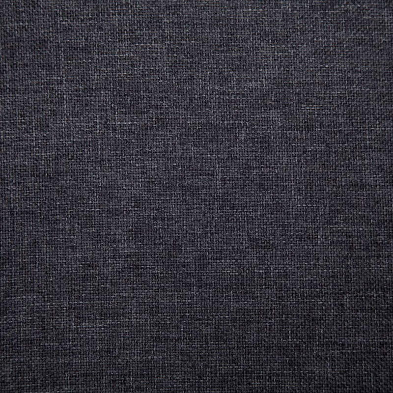 vidaXL sötétszürke poliészter pad 139,5 cm