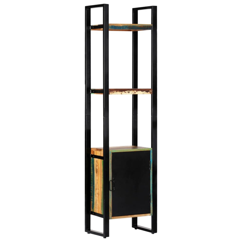 vidaXL tömör újrahasznosított fa könyvespolc 45 x 30 x 171 cm