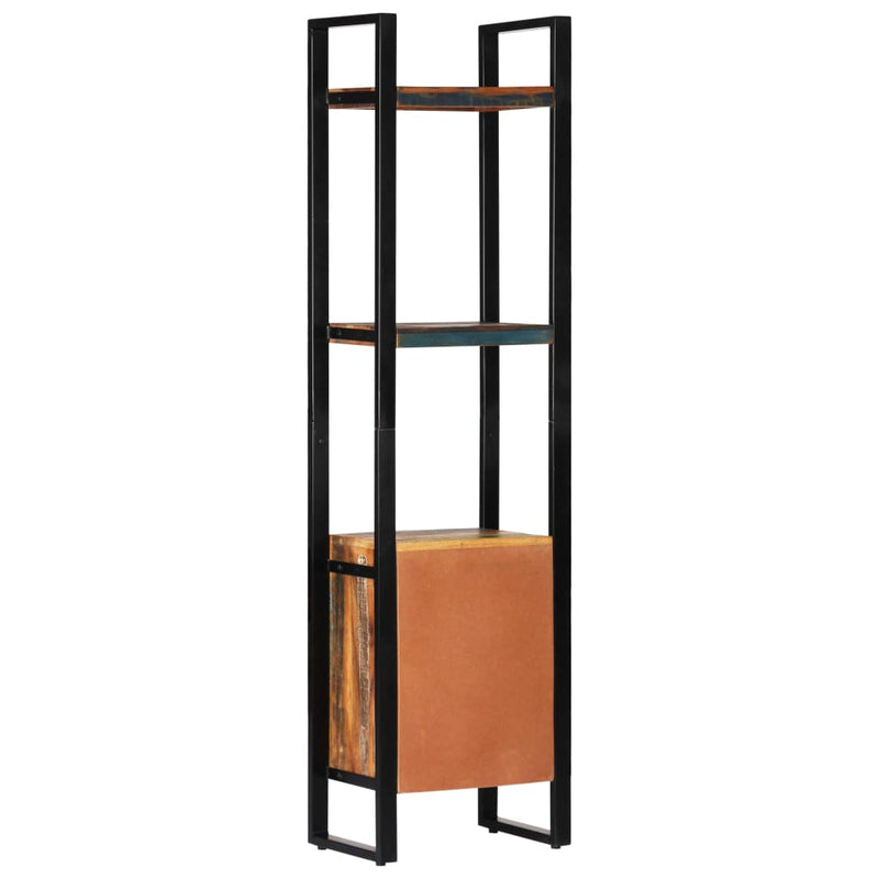 vidaXL tömör újrahasznosított fa könyvespolc 45 x 30 x 171 cm